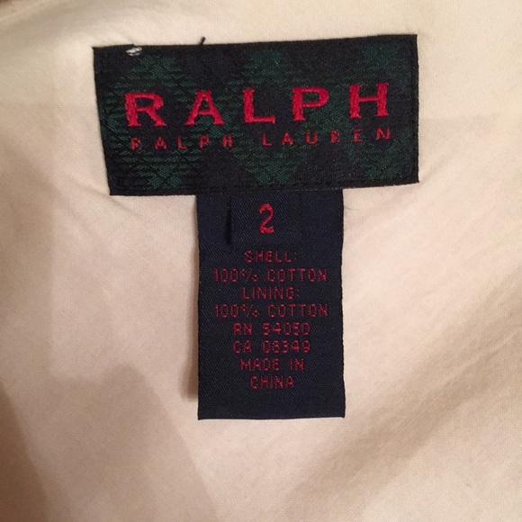 NWT RALPH Ralph Lauren slip dress size 2 embroidered and fully lined 100% cotton - Picture 4 of 10